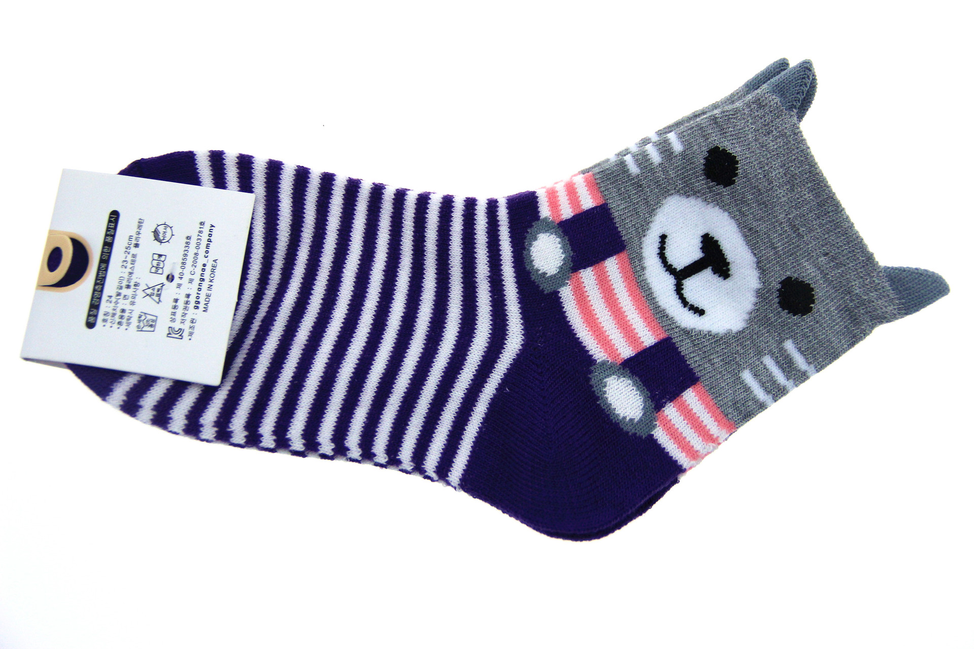 秋冬新品卡通立體長襪 舒適可愛，兒童襪子的首選